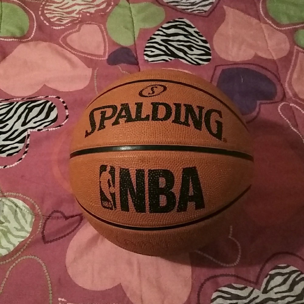 A basketball
